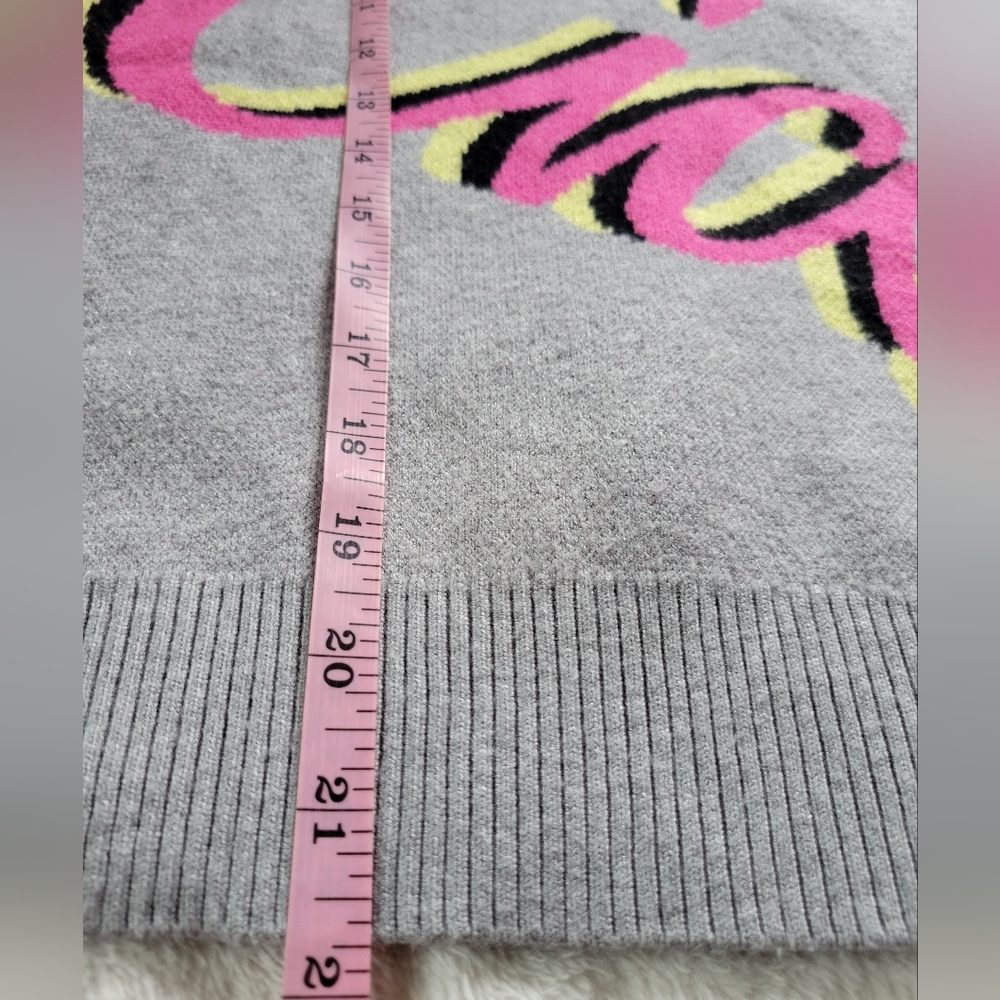 Philosophy | Cute Gray 'Ciao' Graphic Pullover Sweater - Picture 6 of 9